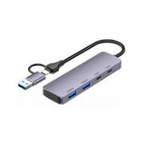 HAING HI-3002-TUH Type-C USB 3.0 Multifunctional 4-Port Adapter Hub