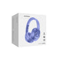 6D Wireless EV780 On-Ear Wireless Headphones – Purple, Bluetooth 5.3