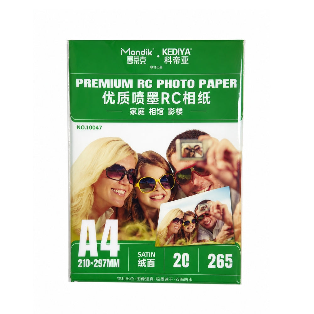 Mandik Premium Rc Satin Photo paper A4