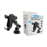 RT-696 Suction Cup Car Mobile Phone Holder – 360° Adjustable Mount