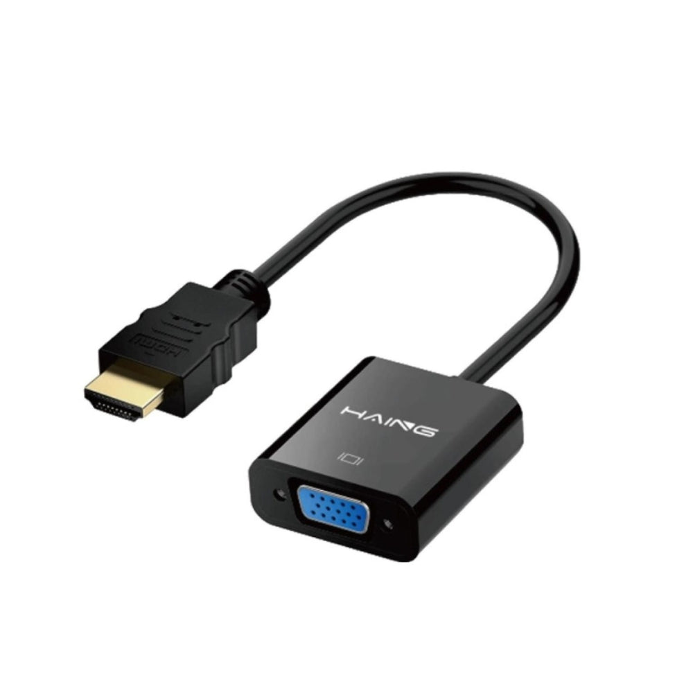 HAING HI-2003-HVAU High Quality HDMI to VGA with Audio Adapter