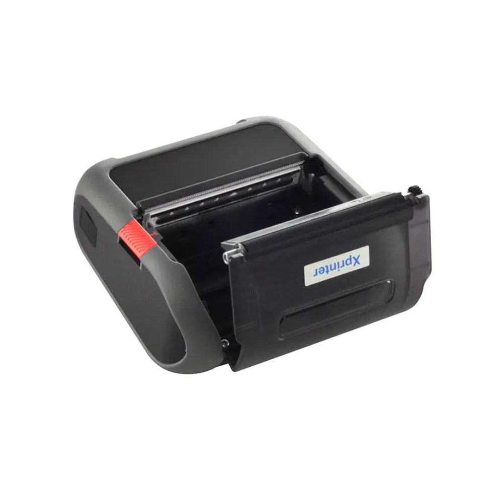 طابعة ملصقات حرارية محمولة Xprinter XP-P322B – مقاس 80 مم، دقة 203 DPI، تدعم USB وبلوتوث