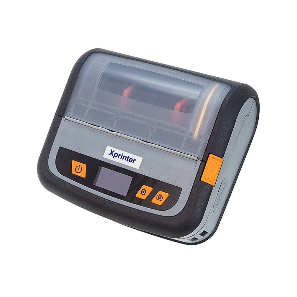 طابعة إيصالات حرارية محمولة Xprinter XP-P816 مقاس 4 بوصة تعمل بالبلوتوث – دقة 203 نقطة في البوصة، تدعم USB والبلوتوث
