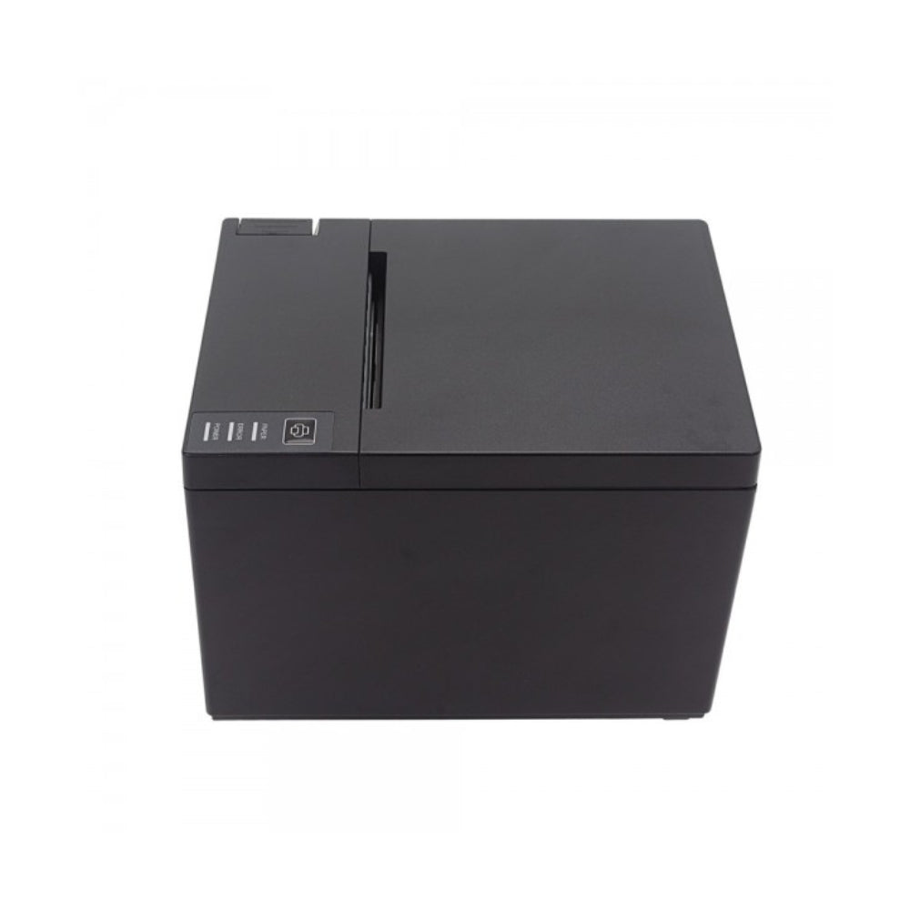 طابعة إيصالات حرارية Xprinter XP-Q807K – مقاس 80 مم، 203 نقطة في البوصة، سرعة 230 مم/ثانية، USB + LAN