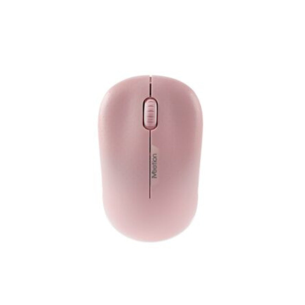 Meetion 2.4GHz Wireless Optical USB Mouse – Cordless, Available in White, Black & Pink
