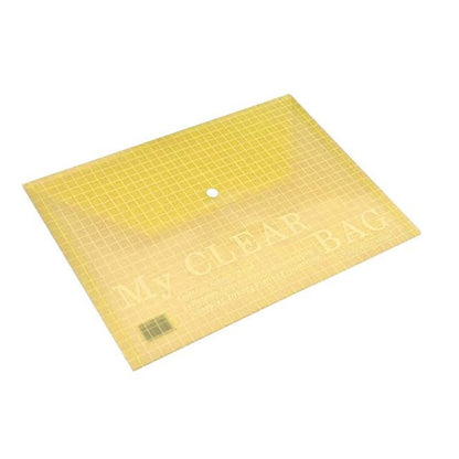 CHANYI FIS My Clear Button Bag – Transparent Document Pouch