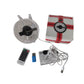 3D Holographic Projector Fan – Tabletop Advertising Display with Remote Control & Transparent Protective Cover