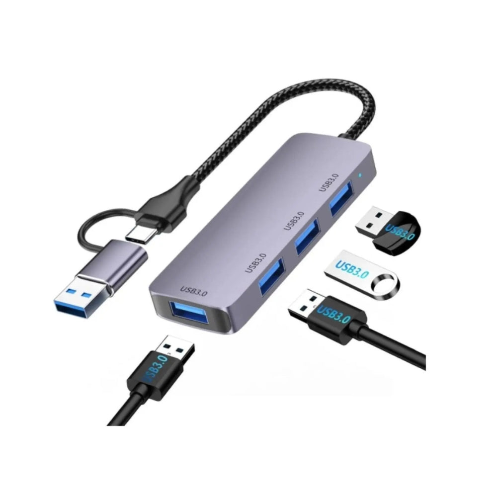 HAING HI-3001-TUH USB Type-C 4 Port Hub