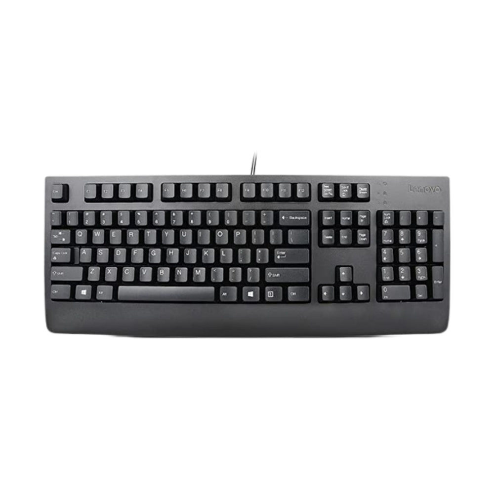 KM125 PRO English USB Keyboard & Mouse Set – QY41S25135, Black (V072)