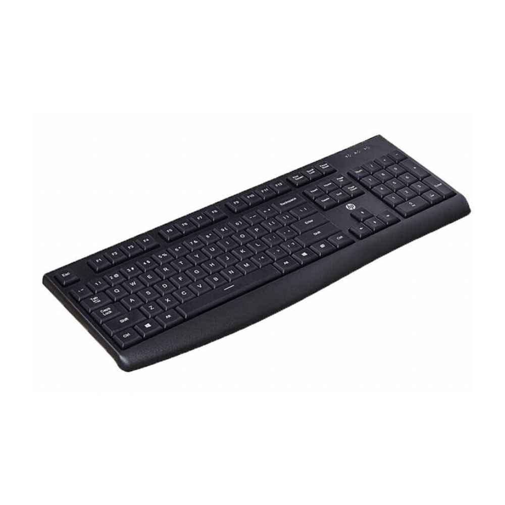HP K200 Wired USB Keyboard – 104 Keys, Full-Size Office & Gaming Keyboard, Black