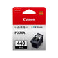 Canon PG-440 Genuine Black Ink Cartridge - 8 ml, Up to 180 Pages