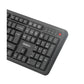 KM125 PRO English USB Keyboard & Mouse Set – QY41S25135, Black (V072)