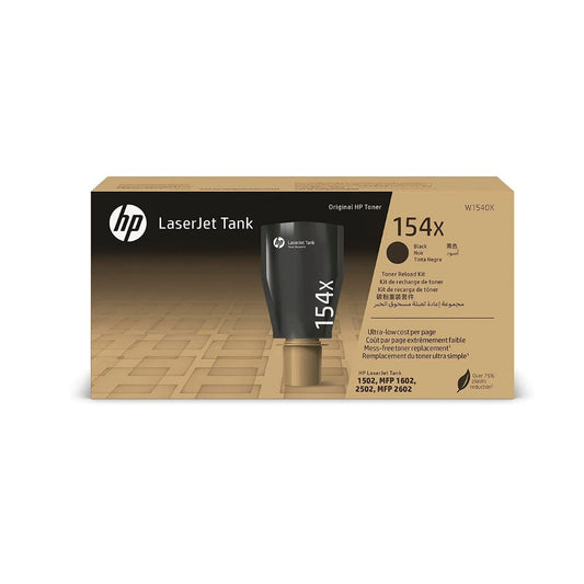 HP 154X Black Original LaserJet Tank Toner Reload Kit – W1540X