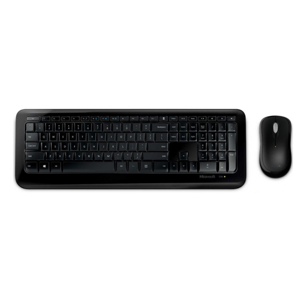 Microsoft Wireless Keyboard & Mouse 850 Combo – 2.4 GHz, Black