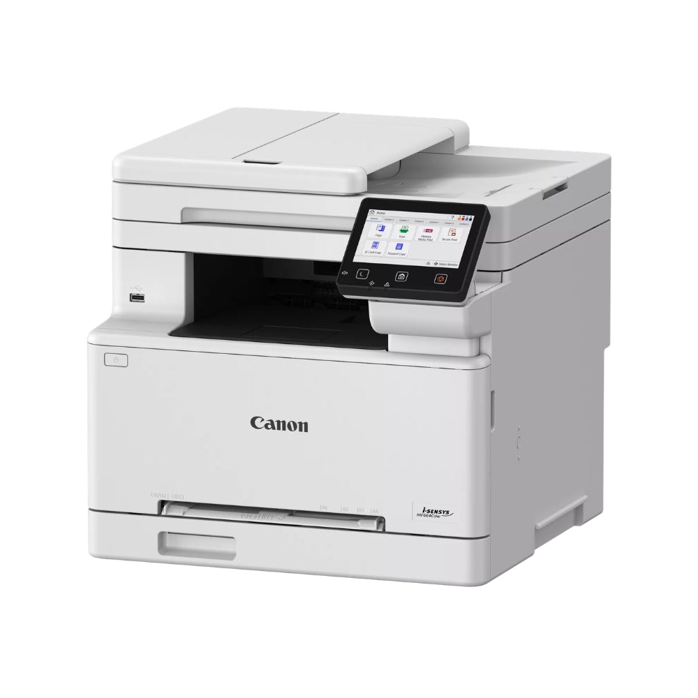 Canon i-SENSYS MF664Cdw Wireless Colour 3-in-1 Multifunction Laser Printer – Print, Copy & Scan
