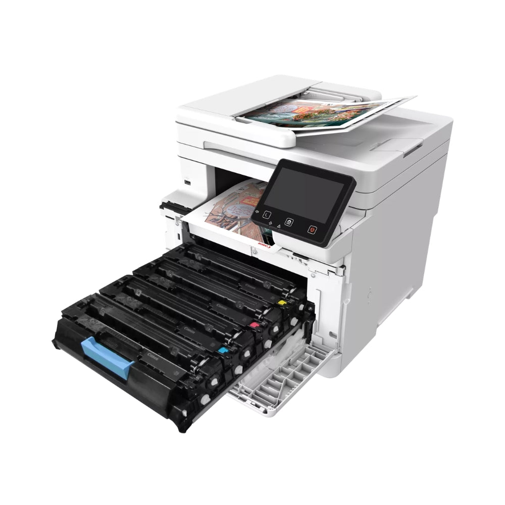 Canon i-SENSYS MF664Cdw Wireless Colour 3-in-1 Multifunction Laser Printer – Print, Copy & Scan