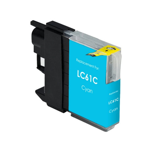 Brother LC61 Compatible Ink Cartridge – Cyan – 325 Pages