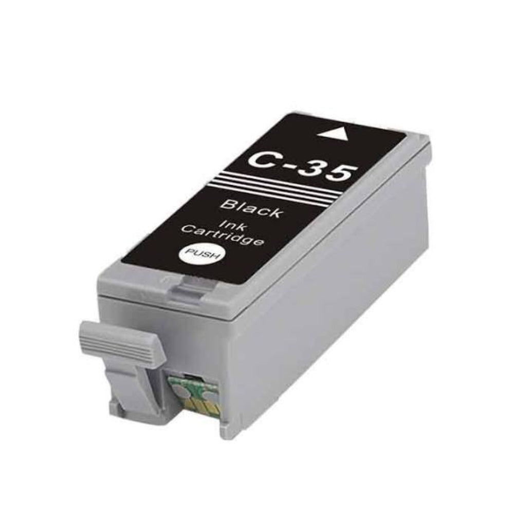 Canon PG-35 Compatible Black Ink Cartridge – Replacement Ink Cartridge for Canon PIXMA and MAXIFY Printers