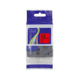 Brother TZe-431 Compatible Label Tape 12mm - Black on Red