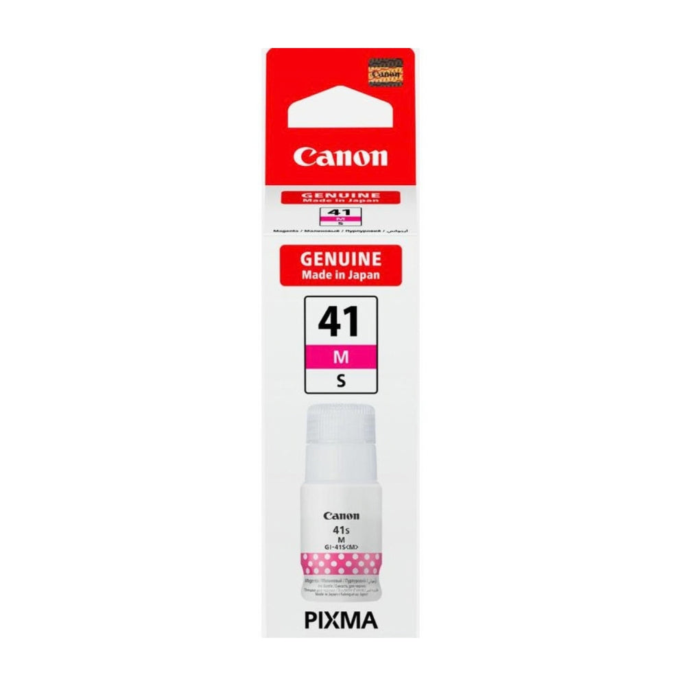 زجاجات حبر Canon GI-41 أصلية سعة 70 مل، حبر قابل لإعادة التعبئة لطابعات PIXMA فئة G بتقنية MegaTank