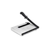 A4 Paper Trimmer / Paper Cutter – 12-Sheet Capacity, Steel Base, White