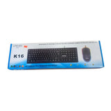 VPBNBN K16 USB Wired Keyboard and Mouse Combo – Keyboard & Mouse Set