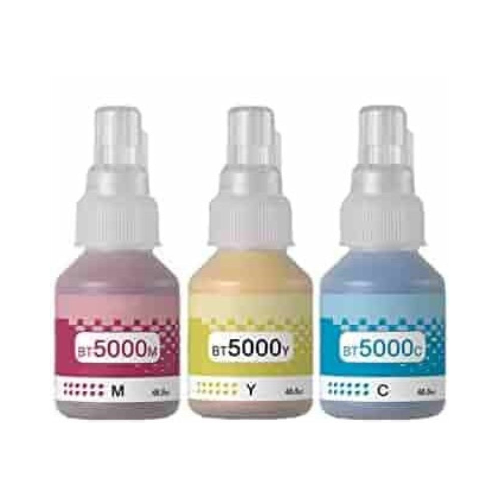 Compatible Brother D60 / BT5000 Ink Tank Refill Ink – Available in Multiple Colours