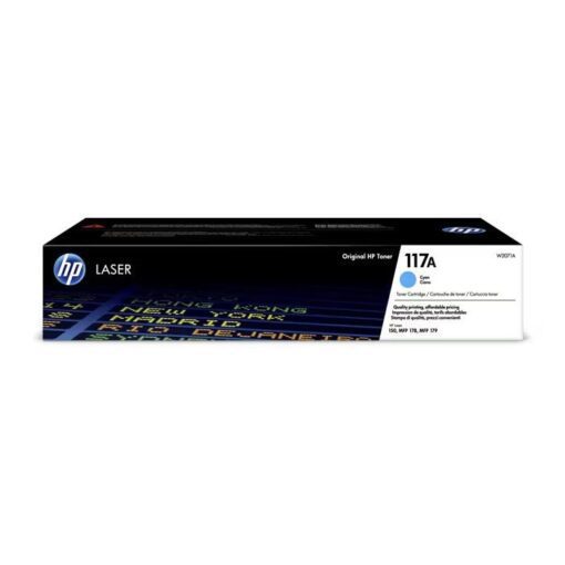 خراطيش حبر ليزر أصلية HP 117A – W2070A / W2071A / W2072A / W2073A